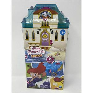 Disney Princess Comics: Ariel's Unboxing Adventure 14 Pieces Incl 5 Dolls / Acc
